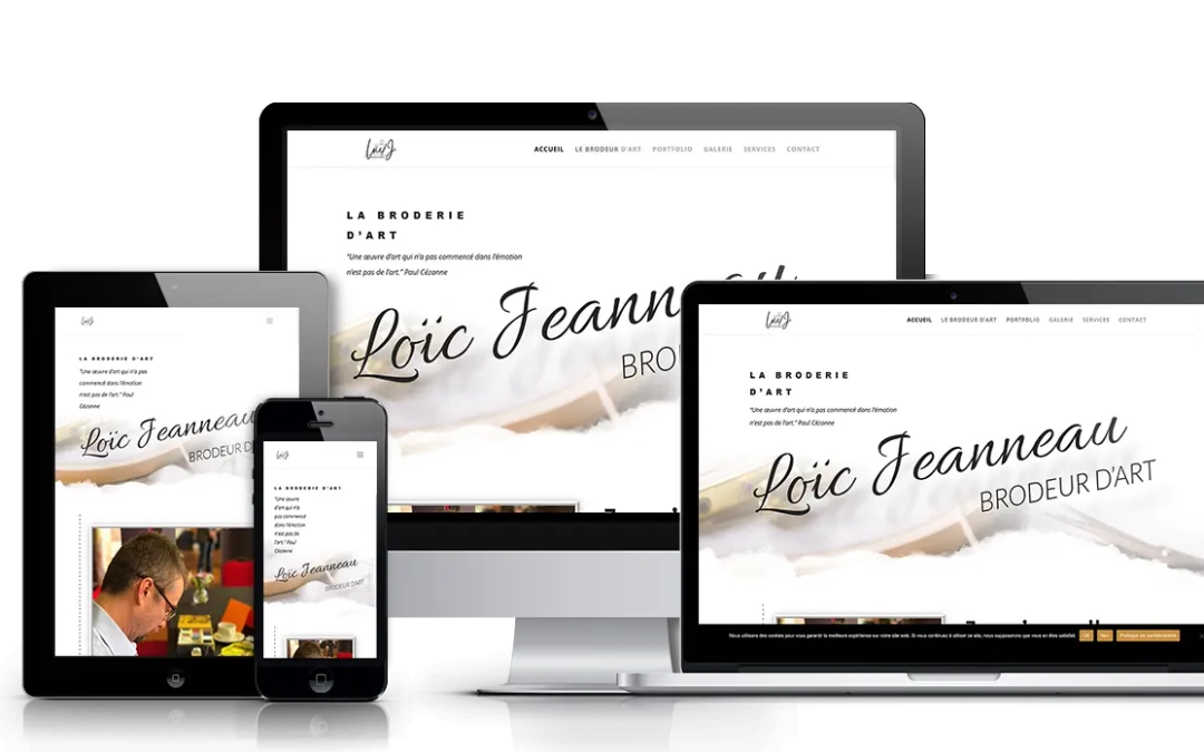 Le projet Loïc Jeanneau Broderiedart